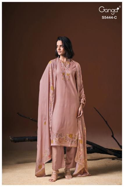 Ganga bovie 5444 wholesale ladies dress material suppliers in chennai